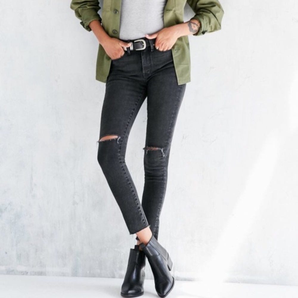 UO Black vintage denim Jean
